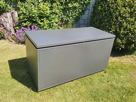 large metal storage boxes outdoor